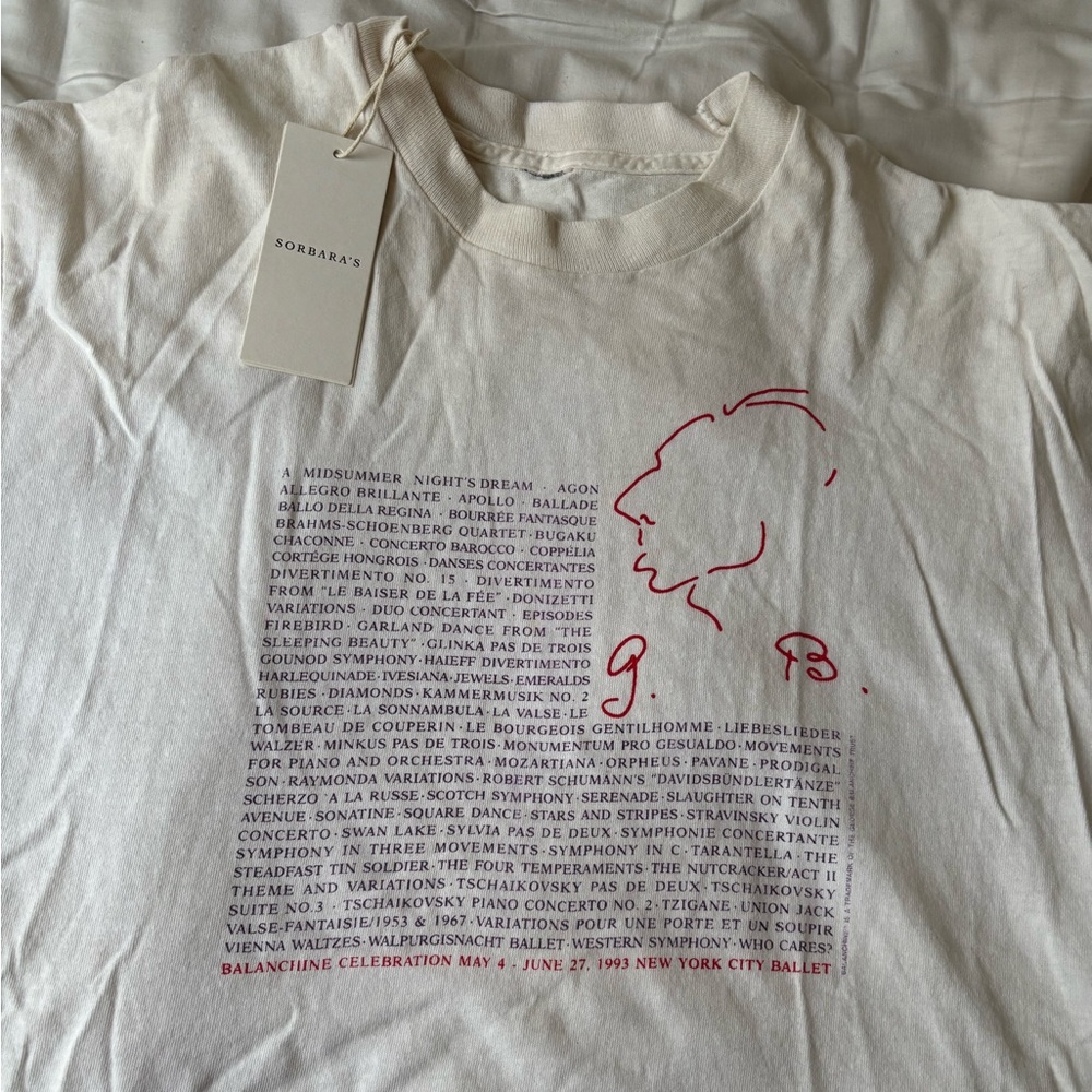 Vintage Balanchine tee